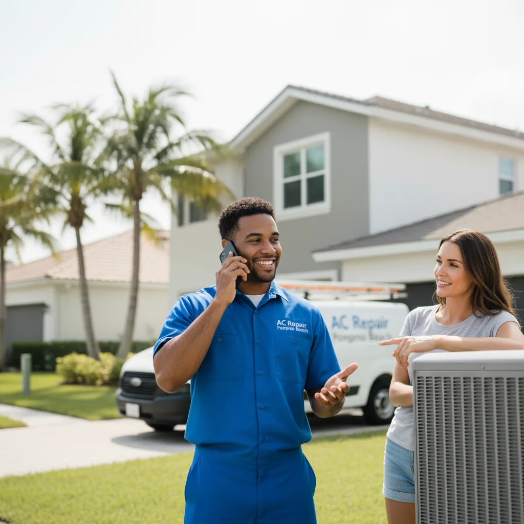 AC Repair Pompano Beach customer support in Manti
